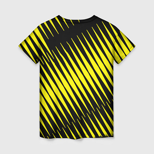 Женская футболка Герб РФ абстракция / 3D-принт – фото 2