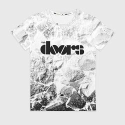 Женская футболка The Doors white graphite