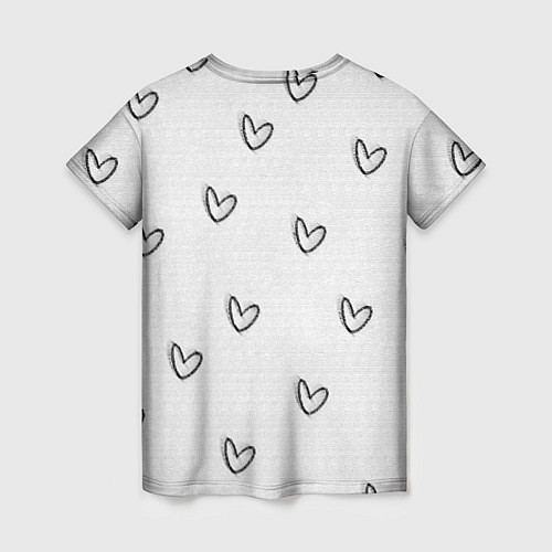 Женская футболка Надпись будущий учитель / 3D-принт – фото 2