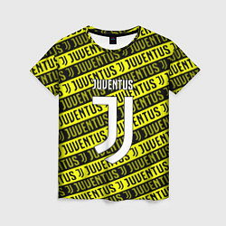 Футболка женская Juventus pattern fc, цвет: 3D-принт