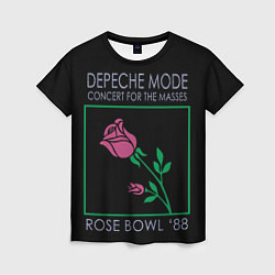 Футболка женская Depeche Mode - Rose Bowl, цвет: 3D-принт