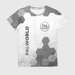 Футболка женская Palworld - white gradient вертикально, цвет: 3D-принт