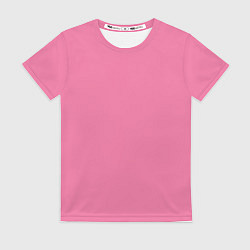 Футболка женская Эмоция стыда - розовый, цвет: 3D-принт