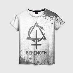 Футболка женская Behemoth - white gradient, цвет: 3D-принт