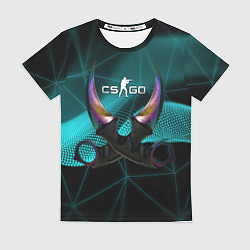 Женская футболка Контра - Cs Go Керамбит