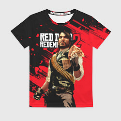 Футболка женская Red Dead Redemption 2 - Wanted, цвет: 3D-принт