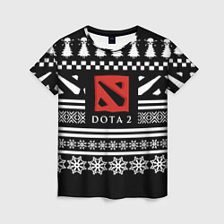 Футболка женская Dota pattern game, цвет: 3D-принт