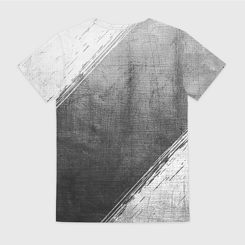 Женская футболка Red Hot Chili Peppers - grey gradient / 3D-принт – фото 2