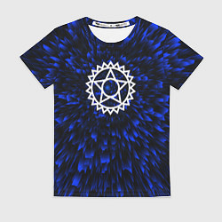 Женская футболка Black Butler blue energy