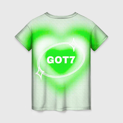 Женская футболка Got7 сердце / 3D-принт – фото 2