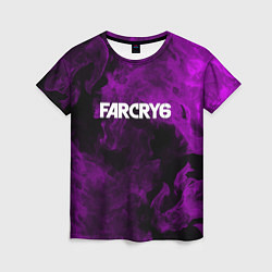 Женская футболка Farcry neon fire