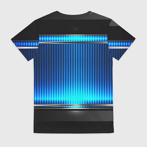 Женская футболка FIAT текстура авто / 3D-принт – фото 2