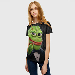 Футболка женская Pepe - its my dudes, цвет: 3D-принт — фото 2