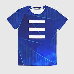 Футболка женская OneRepublic blue poly, цвет: 3D-принт