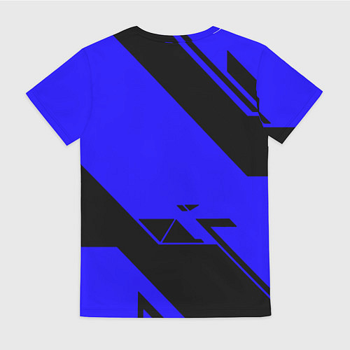 Женская футболка Анархия геометрия / 3D-принт – фото 2