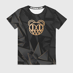 Футболка женская Radiohead golden poly, цвет: 3D-принт