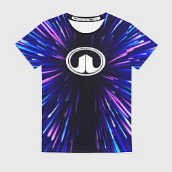 Женская футболка Great Wall neon energy