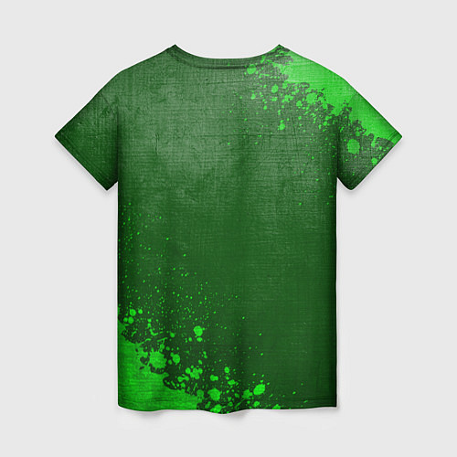 Женская футболка My Chemical Romance - green gradient вертикально / 3D-принт – фото 2
