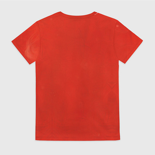 Женская футболка Санту не встречала - но оленей много / 3D-принт – фото 2