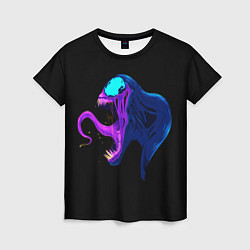 Женская футболка Venom head