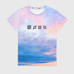 Женская футболка 30 Seconds to Mars - закат