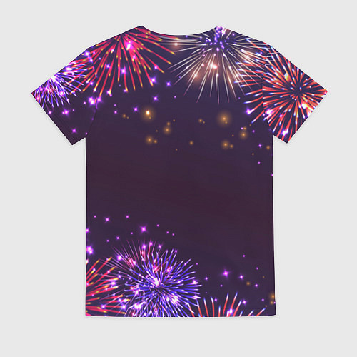 Женская футболка Праздничный The Witcher / 3D-принт – фото 2