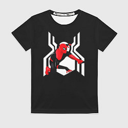 Женская футболка Spider emblem