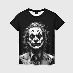 Женская футболка Joker - clown