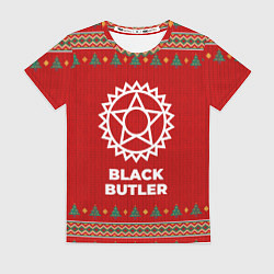 Женская футболка Black Butler new year