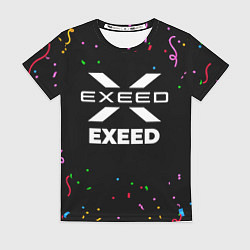 Женская футболка Exeed конфети