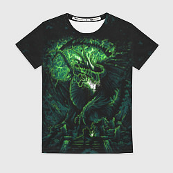 Женская футболка Green dragon - Dragon Age