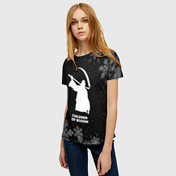 Футболка женская Снежный Children of Bodom, цвет: 3D-принт — фото 2