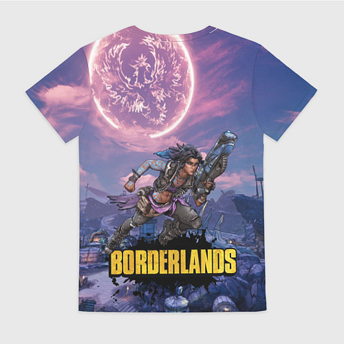 Женская футболка Borderlands вооружение / 3D-принт – фото 2