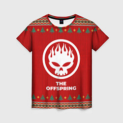 Футболка женская The Offspring new year, цвет: 3D-принт