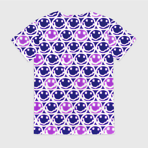 Женская футболка Nirvana neon smile / 3D-принт – фото 2