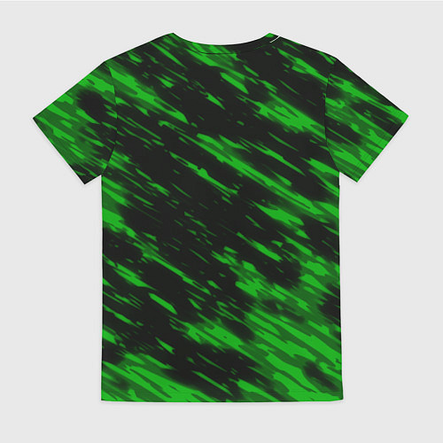 Женская футболка Dayz кислотное лого краски / 3D-принт – фото 2