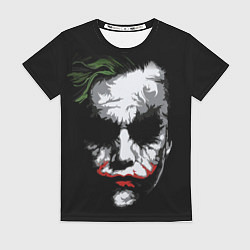 Женская футболка Joker - хит леджер