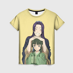 Женская футболка Джинши и Маомао - монолог фармацевта