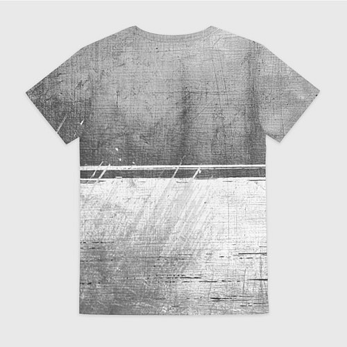 Женская футболка Black Clover - grey gradient посередине / 3D-принт – фото 2