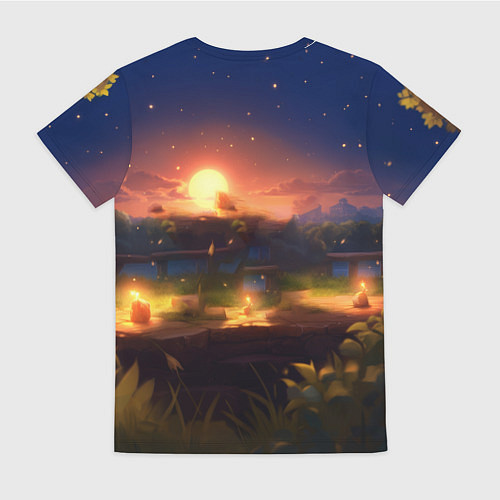 Женская футболка Пикачу - день святого Валентина / 3D-принт – фото 2