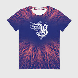 Женская футболка Burzum red energy