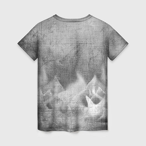 Женская футболка Final Fantasy - grey gradient посередине / 3D-принт – фото 2