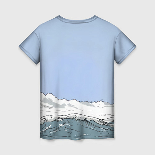 Женская футболка Русский не сдаются - мощный медведь / 3D-принт – фото 2