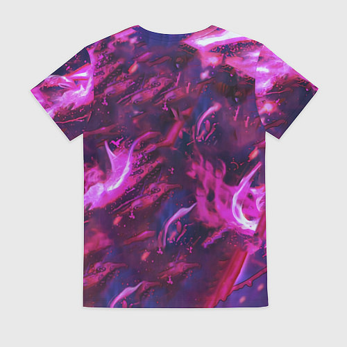 Женская футболка Клинок рассекающий демонов - аниме / 3D-принт – фото 2