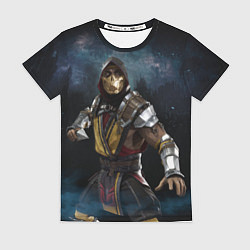 Женская футболка Mortal Kombat - Скорпион