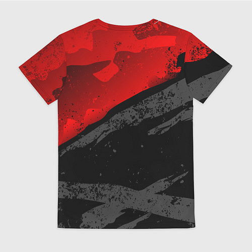 Женская футболка Вархаммер - аквила красный / 3D-принт – фото 2