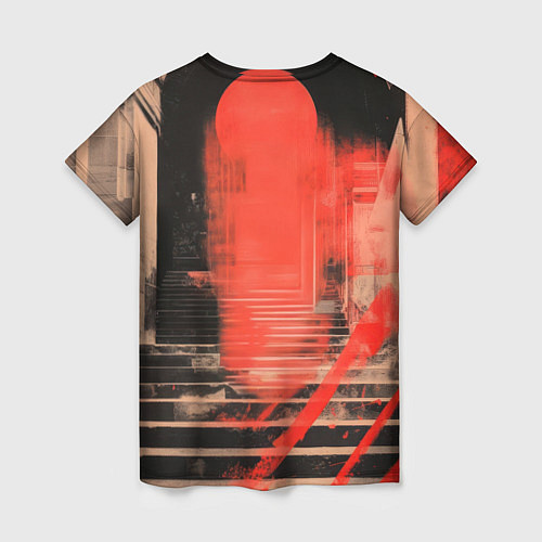Женская футболка Assassins Creed poster style / 3D-принт – фото 2