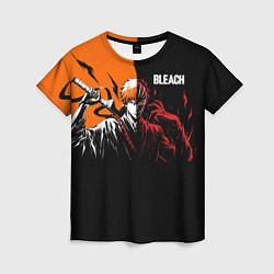 Футболка женская Bleach Ичиго Куросаки, цвет: 3D-принт