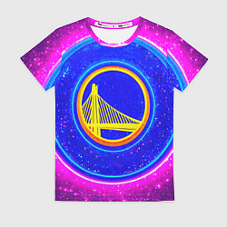 Женская футболка Голден Стэйт Уорриорз звездный