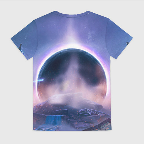 Женская футболка Предзнаменования тирании Helldivers 2 / 3D-принт – фото 2